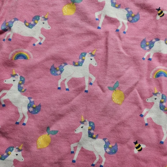 Jojo Maman Bebe Dress Unicorn Pink Size 12-18 Months - Picture 3 of 7